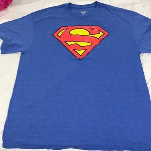 Great condition Superman vintage shirt blue xl